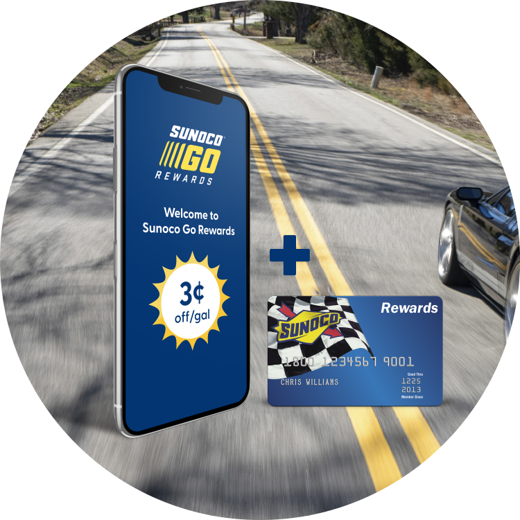 Sunoco Rewards Card and Go Rewards