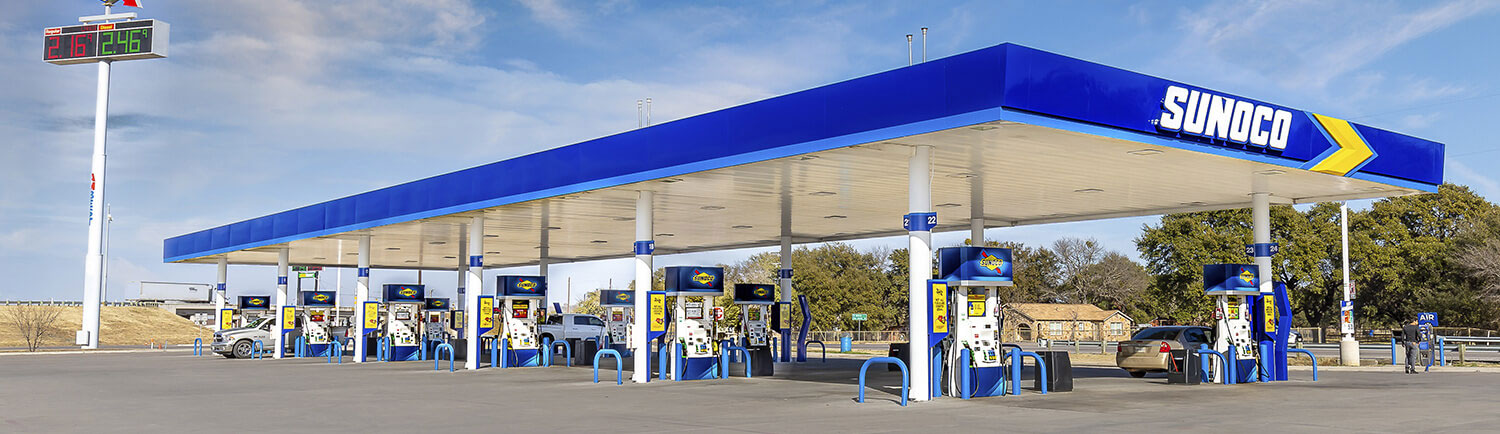 Sunoco fuel pumps at Sunoco station