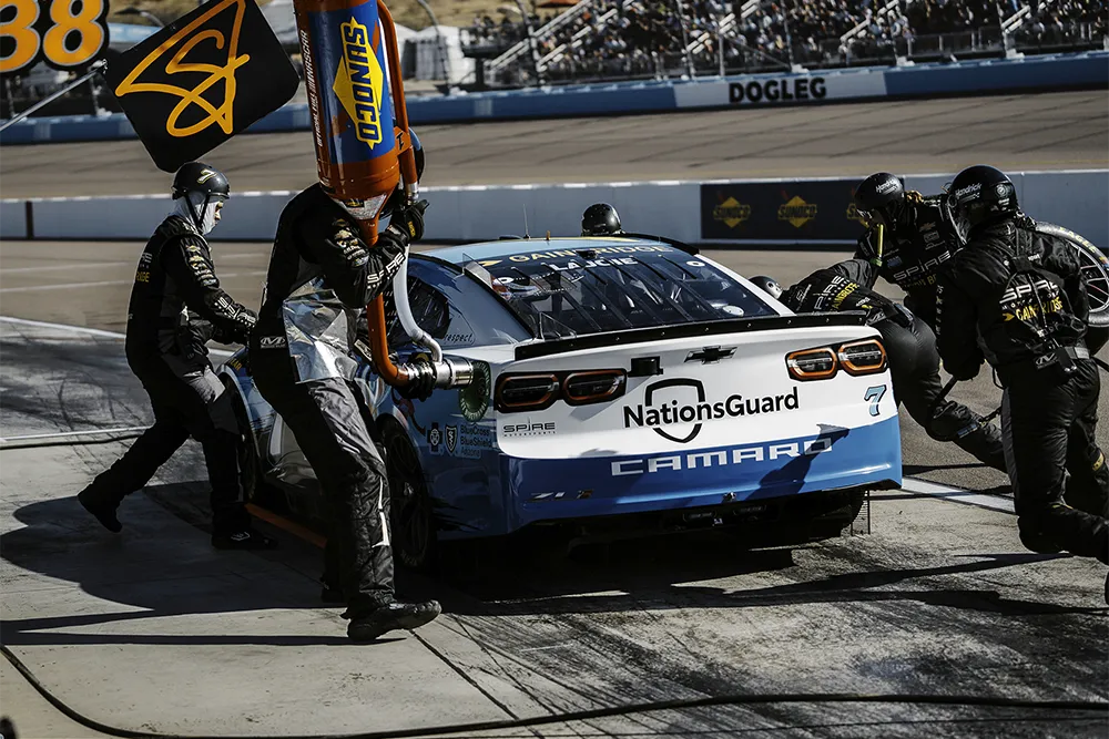 Nascar pit stop