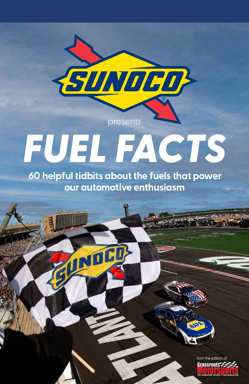 Sunoco presents Fuel Facts - Helpful tidbits about the fuels that power our automotive enthusiasum